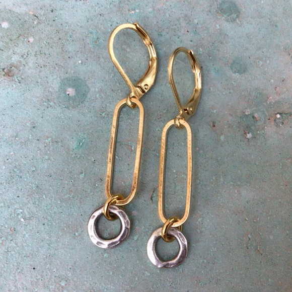 Sundance Charm Dangle Link Earrings - Picture 10 of 11